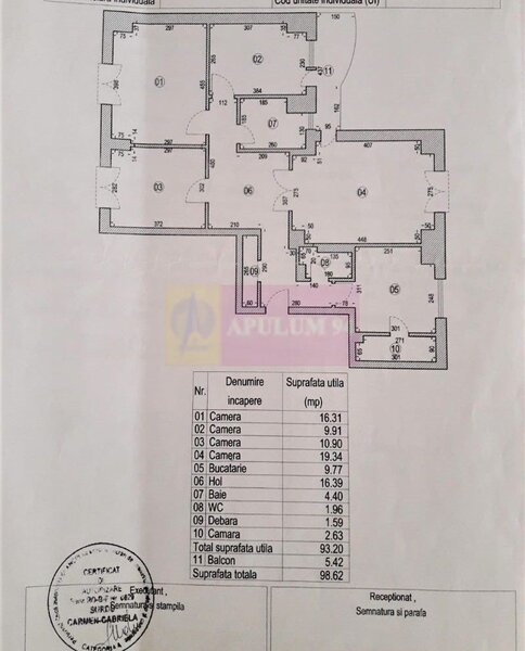 Apartament 4 camere Piata Unirii, langa metrou MagistralaM1,M2,M3